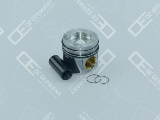 Piston with rings and pin - 010320651002 OE Germany - 40776620, MA855095